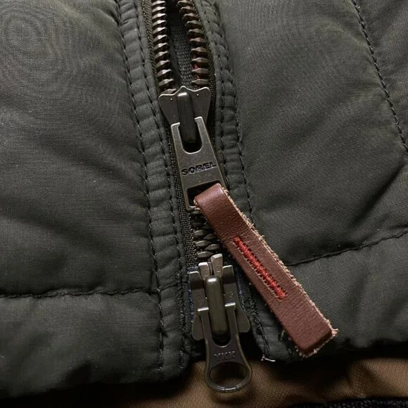 SOREL Conquest Carly Parka Olive Green Size S - Picture 6 of 13